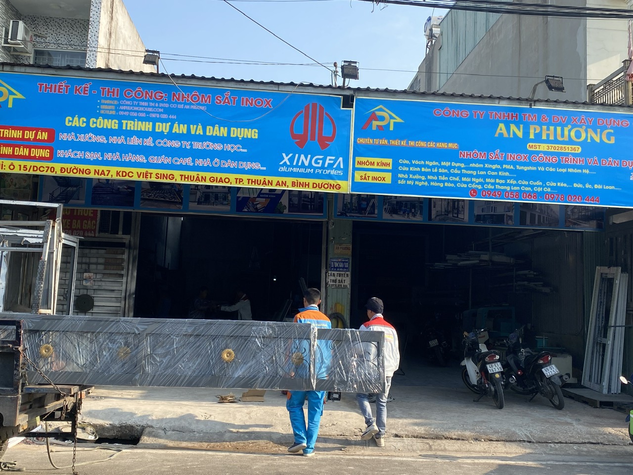 cửa nhôm xingfa Thuận An