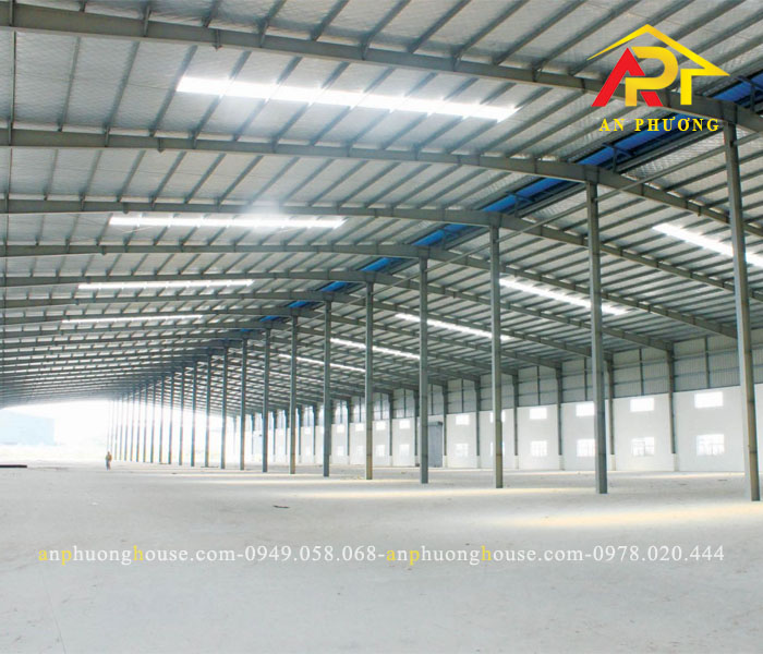 Cấu tạo chi tiết của nhà xưởng khung thép