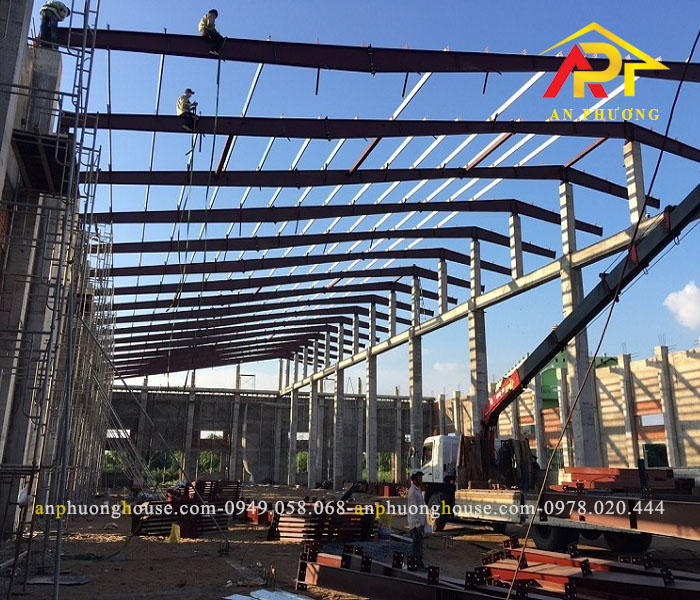Ưu điểm nổi bật của nhà xưởng khung thép