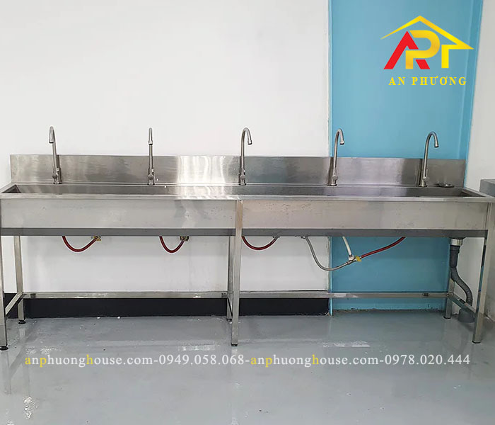 Lưu ý khi sử dụng bồn rửa inox công nghiệp