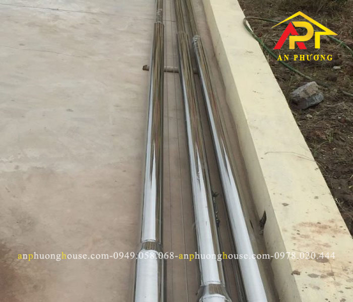 Lưu ý khi lắp đặt cột cờ inox