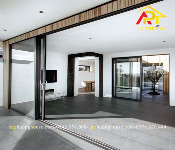 Lưu ý về phụ kiện lắp đặt cửa nhôm kính rẻ