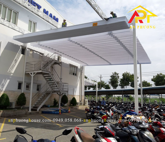 Chi Phí Lắp Đặt Mái Che Nhà Xe
