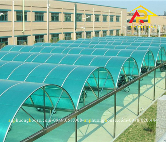 Ứng dụng của mái nhựa Poly Bình Dương