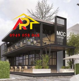 NHÀ THÉP - QUÁN CAFE M01