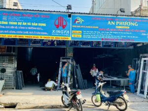 Cửa nhôm Xingfa Dĩ An cao cấp, đạt tiêu chuẩn chất lượng quốc tế