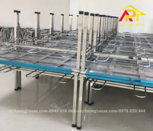 Bàn Ghế Ăn Inox Cho Công Ty Chất Lượng Cao Tại Bình Dương