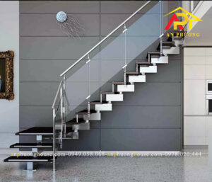Thiết kế Cầu thang công ty đẹp, hiện đại, uy tín tại Bình Dương
