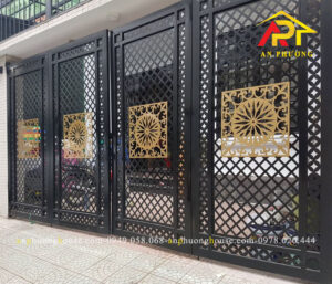 Cửa Cổng Mỹ Nghệ 4 Cánh Đẹp, Chất Lượng, Uy Tín Tại Bình Dương