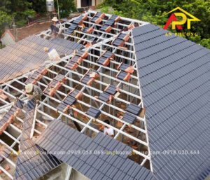 Thi công mái ngói chuẩn và chất lượng tại Bình Dương
