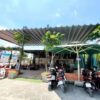MÁI BẠT XẾP QUÁN CAFE M02