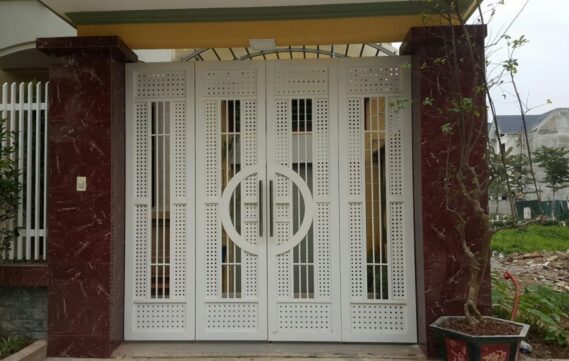 CỬA CỔNG 4 CÁNH M03