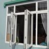 CỬA SỔ 2 CÁNH MÀU TRẮNG - KẾT HỢP VÁCH KÍNH S03