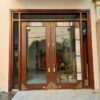 CỬA 2 CÁNH VÂN GỖ - HỆ THỦY LỰC AP5