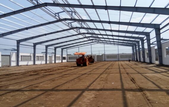KẾT CẤU THÉP NHÀ XƯỞNG M01