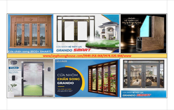 GRANDO - HỆ CỬA THỦY LỰC, CHẤN SONG, PHÀO CHỈ. 2