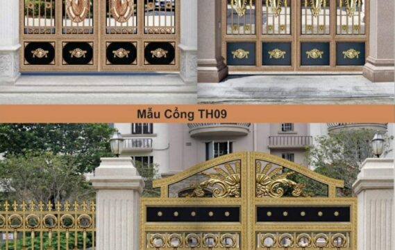 MẪU CỔNG INOX NGHỆ THUẬT 2