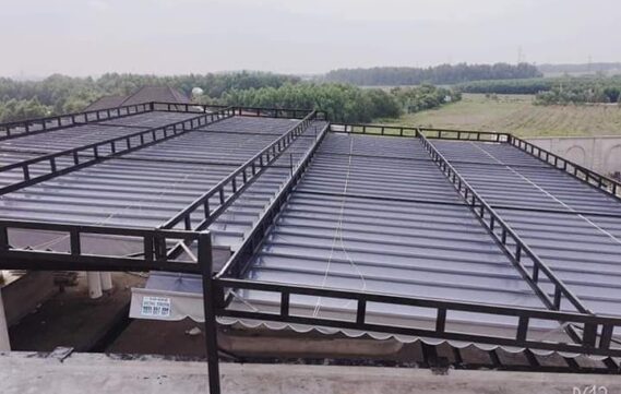 KẾT CẤU KHUNG - MÁI BẠT XẾP M01