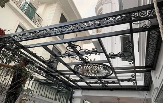 MÁI SẮT MỸ NGHỆ M01 2