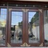 CỬA 2 CÁNH VÂN GỖ TRẮC - HỆ THỦY LỰC AP1